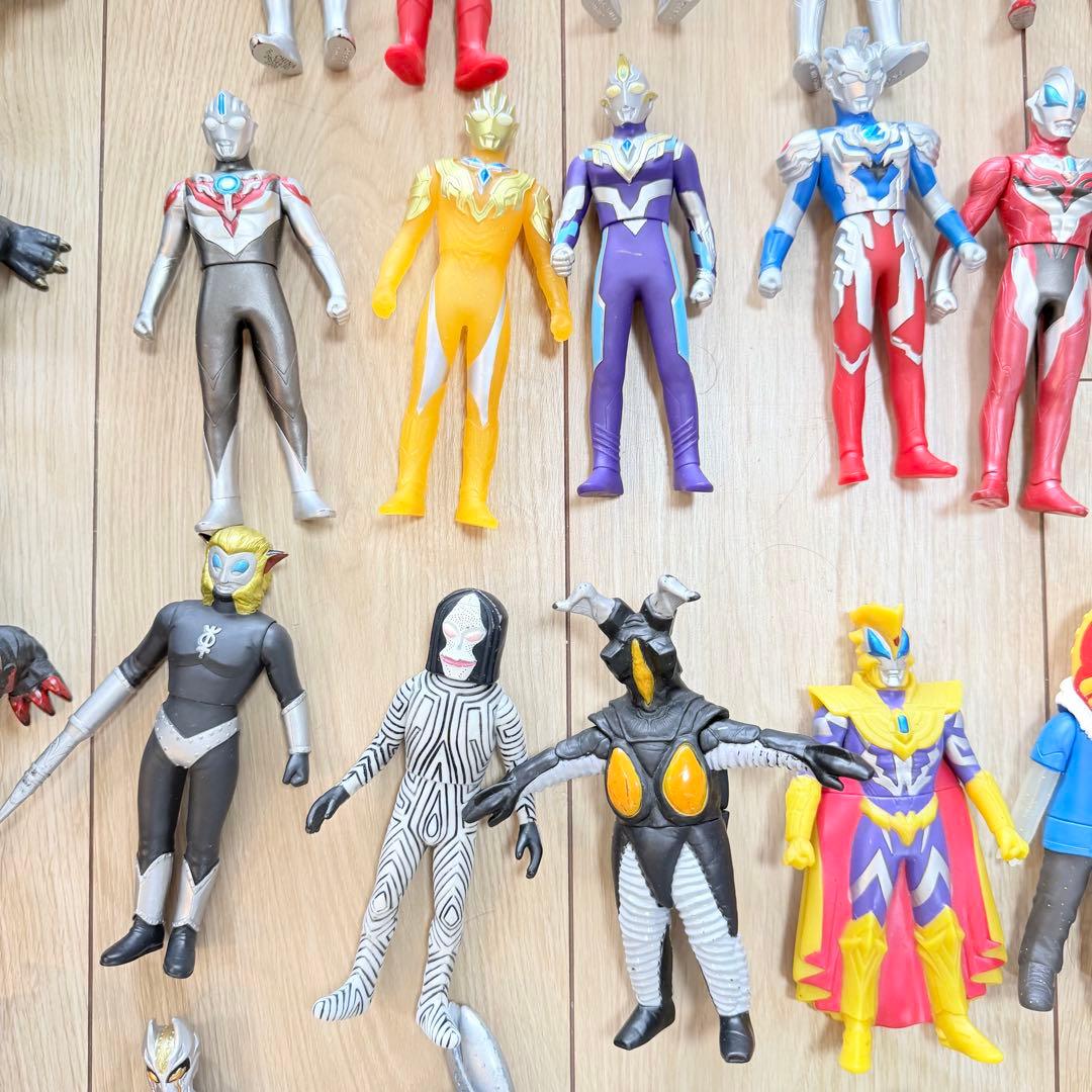 ウルトラマン 怪獣　ソフビ まとめ売り