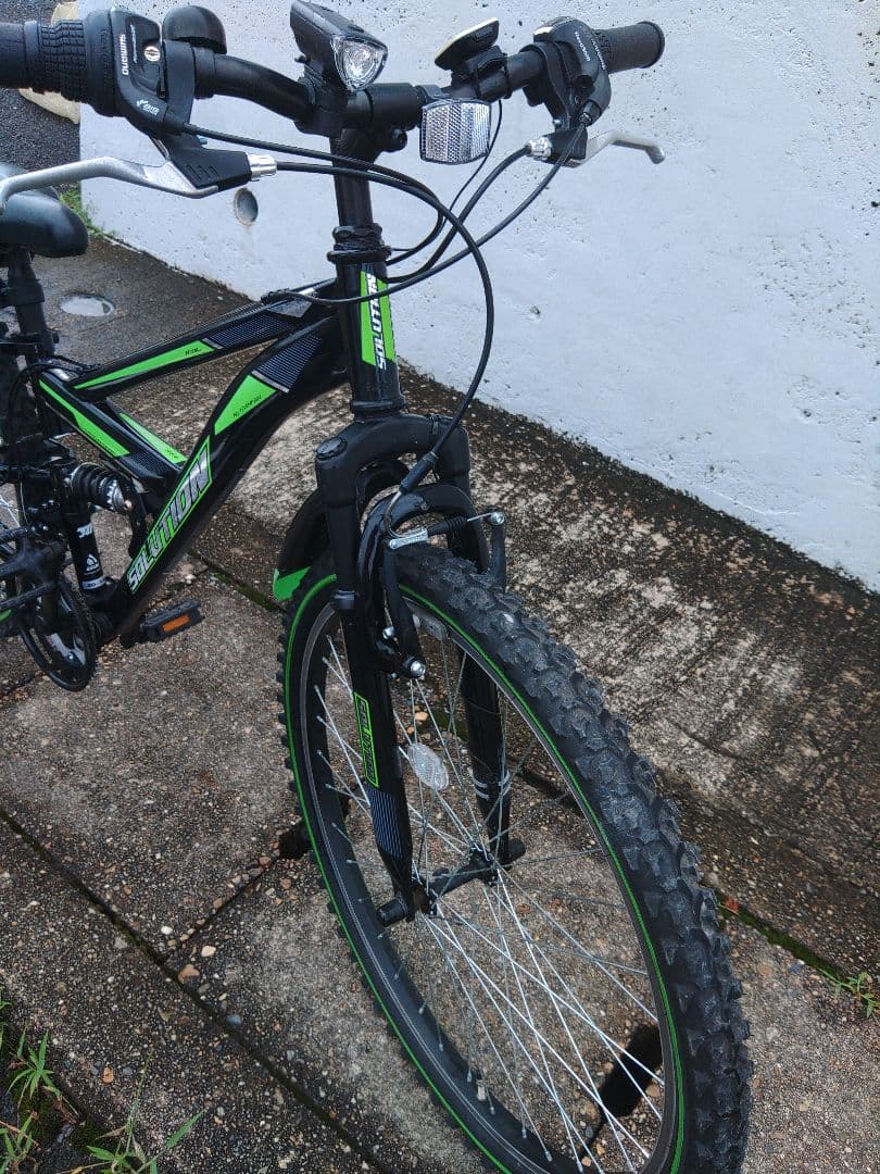 マウンテンバイク　solution SIMANOギア