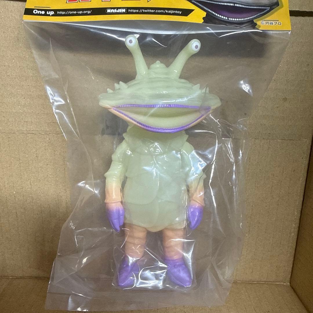 KAIJIN x One up. カネゴン GLOW1 蓄光 Kanegon