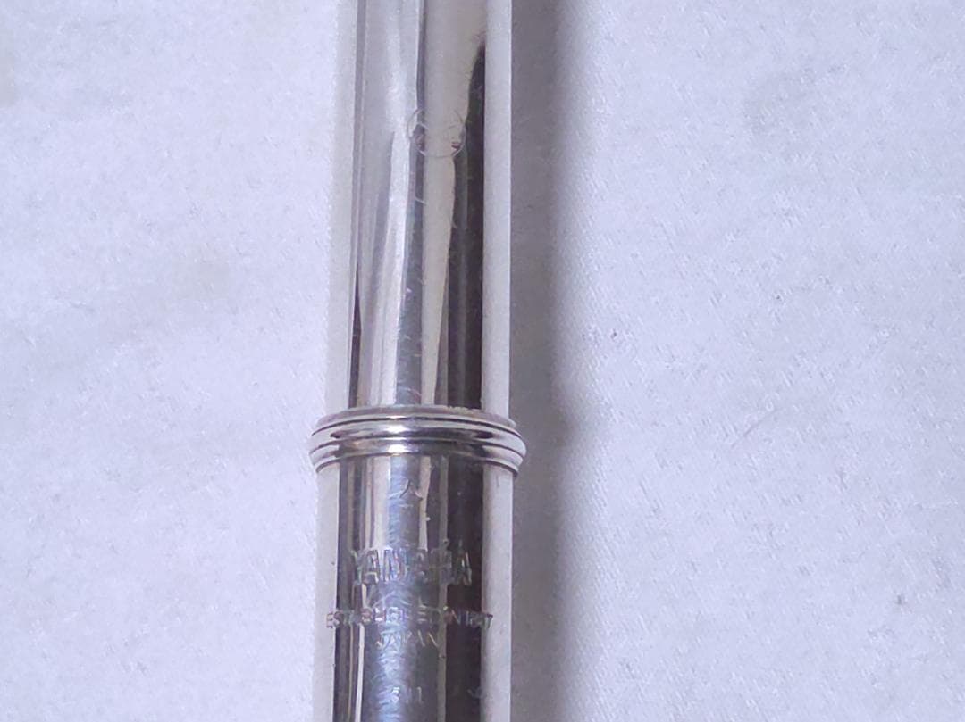 YAMAHA YFL-311 フルート 頭部管銀製 ケース&バッグ付 #3015