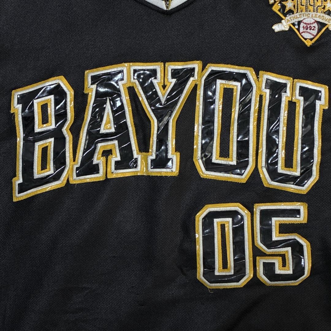 FUBU フブ ユニフォーム ゲームシャツ 刺繍ロゴ 黒 3XL ヒップホップ