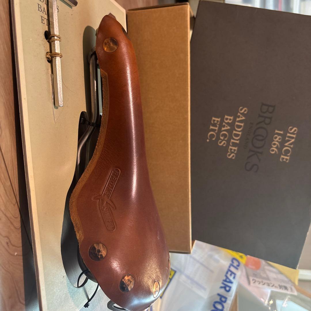 パーツ BROOKS SWIFT Titanium HONEY