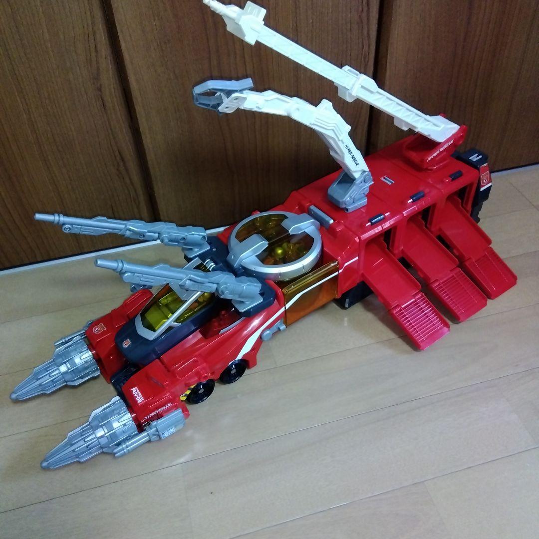 タカラトミー　ハイパーレスキュー0、1、2、3号　隊員12体＆車両33台未開封有