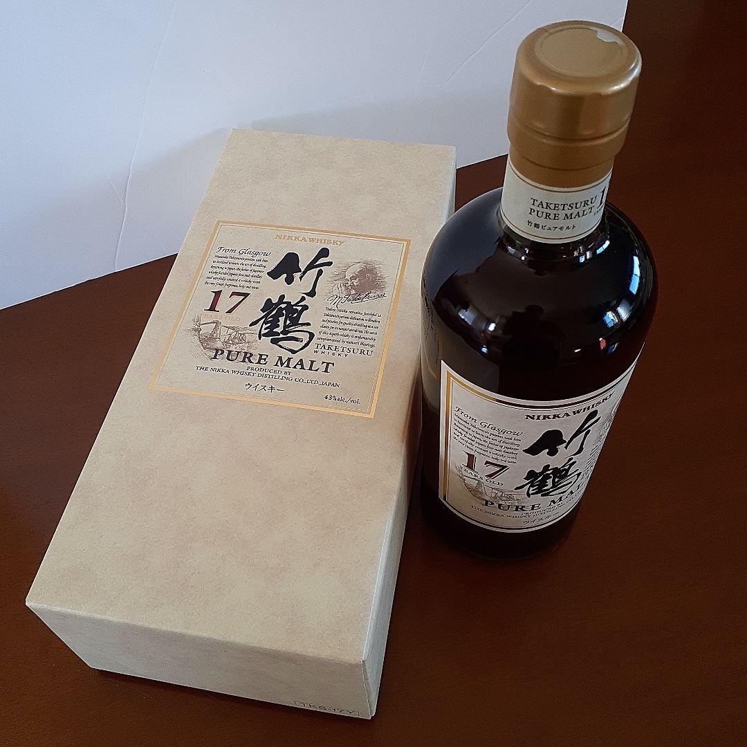 ニッカウヰスキー 竹鶴 17年 ピュアモルト 700ml