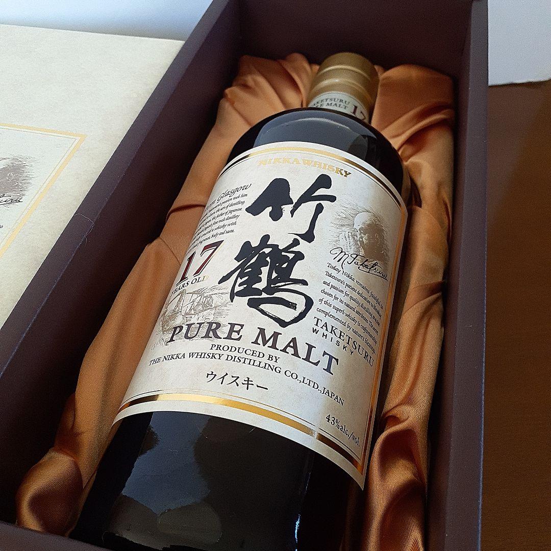 ニッカウヰスキー 竹鶴 17年 ピュアモルト 700ml