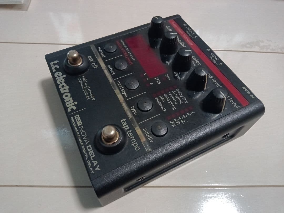 ギター t.c. electronic ND1 NOVA DELAY