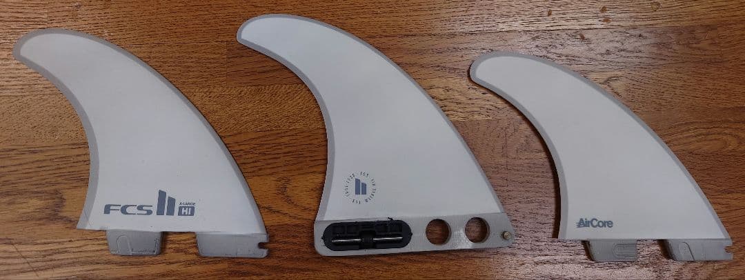 HARLEY ハーレー FCS II H1 サーフボードフィン 3枚セット