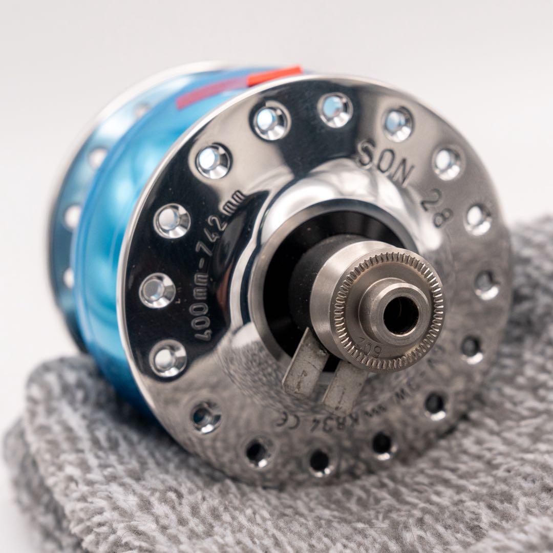 新品未使用 SON NABENDYNAMO SON28 CL 32H ポリッシュ