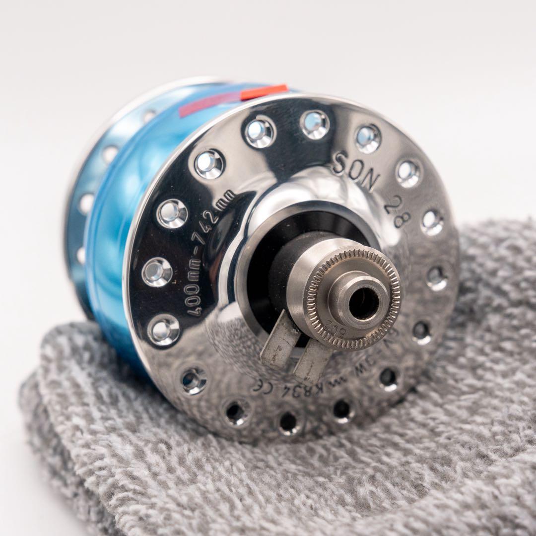 新品未使用 SON NABENDYNAMO SON28 CL 32H ポリッシュ