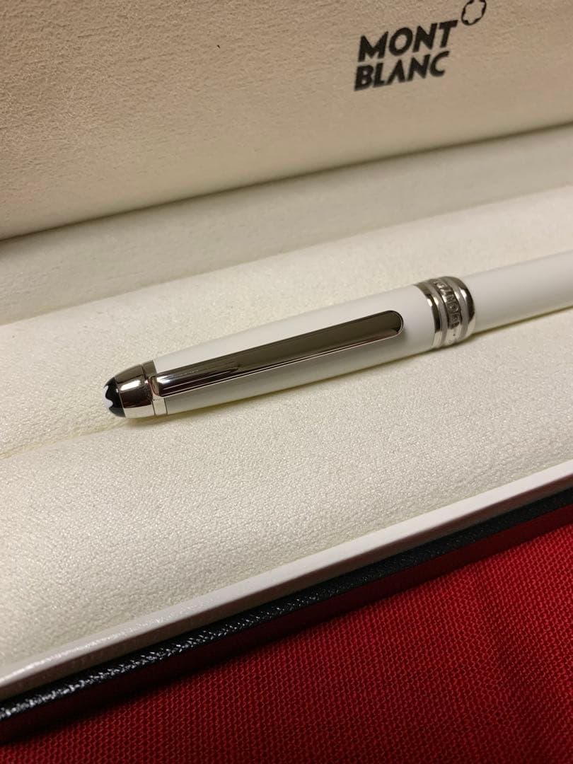 MONTBLANCマイスターシュテュック ホワイトソリテール