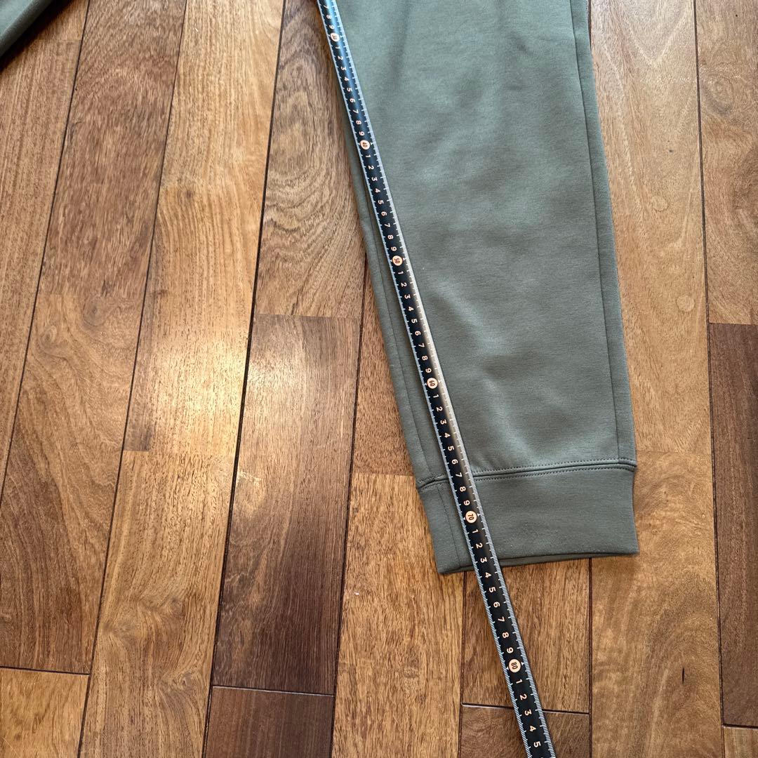 BRIEFING ロゴ入り ジョガーパンツ カーキ XL