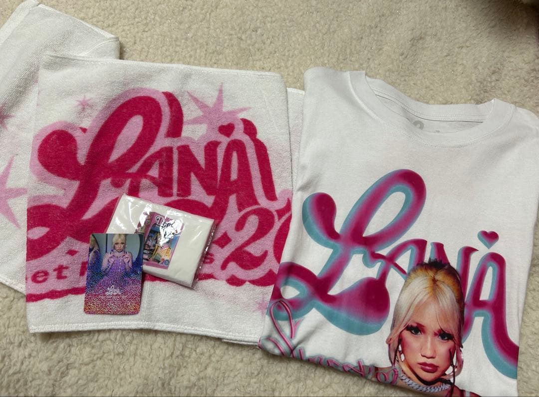 Lana Zeep Tour 2024グッズセット タオル Tシャツ カード付き