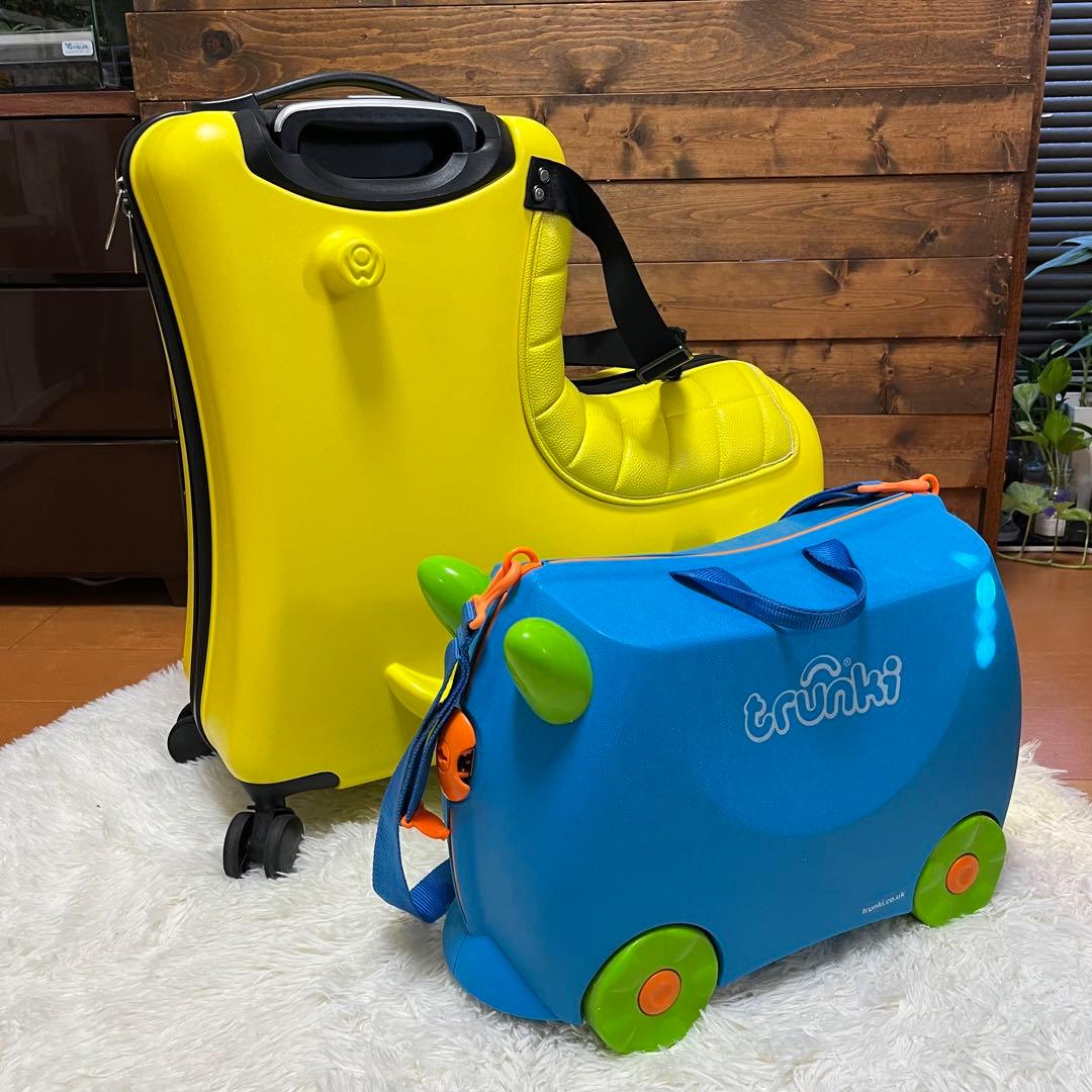 【乗れるキャリーケースセット】ノリッコ&トランキ　キッズ　トラベル M　スーツ