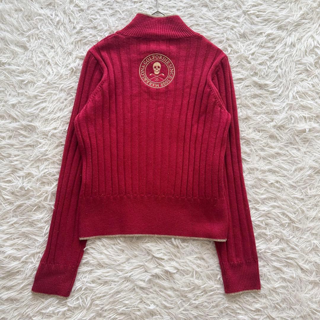 【マークアンドロナ】24年製　Cristina Glam Fur Sweater