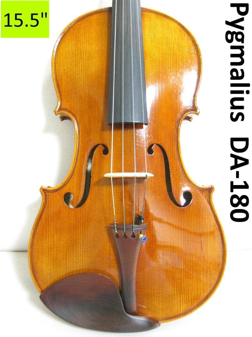 【豪虎杢アンティーク調１枚板】ピグマリウス DA-180 ビオラ 15.5インチ