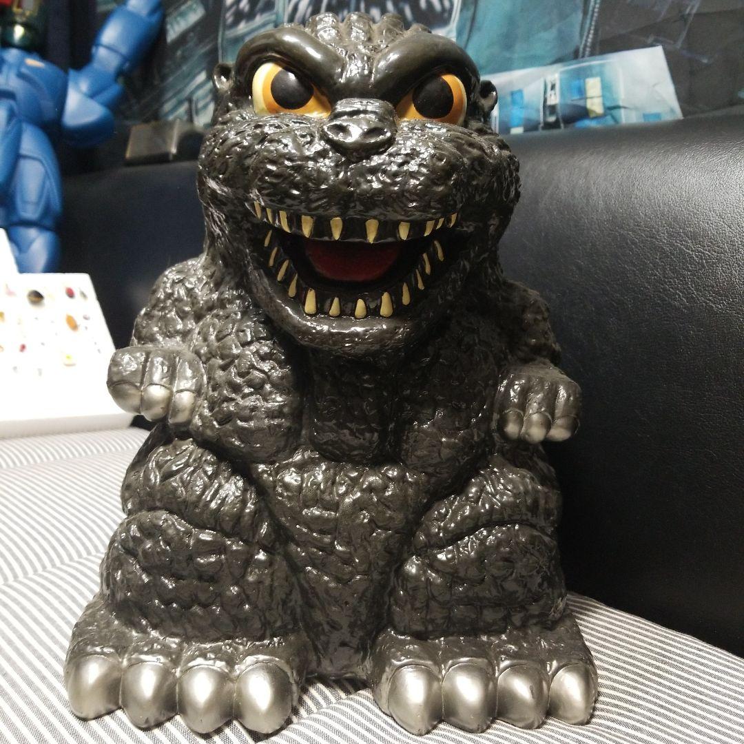 ゴジラ　貯金箱　ビッグサイズ