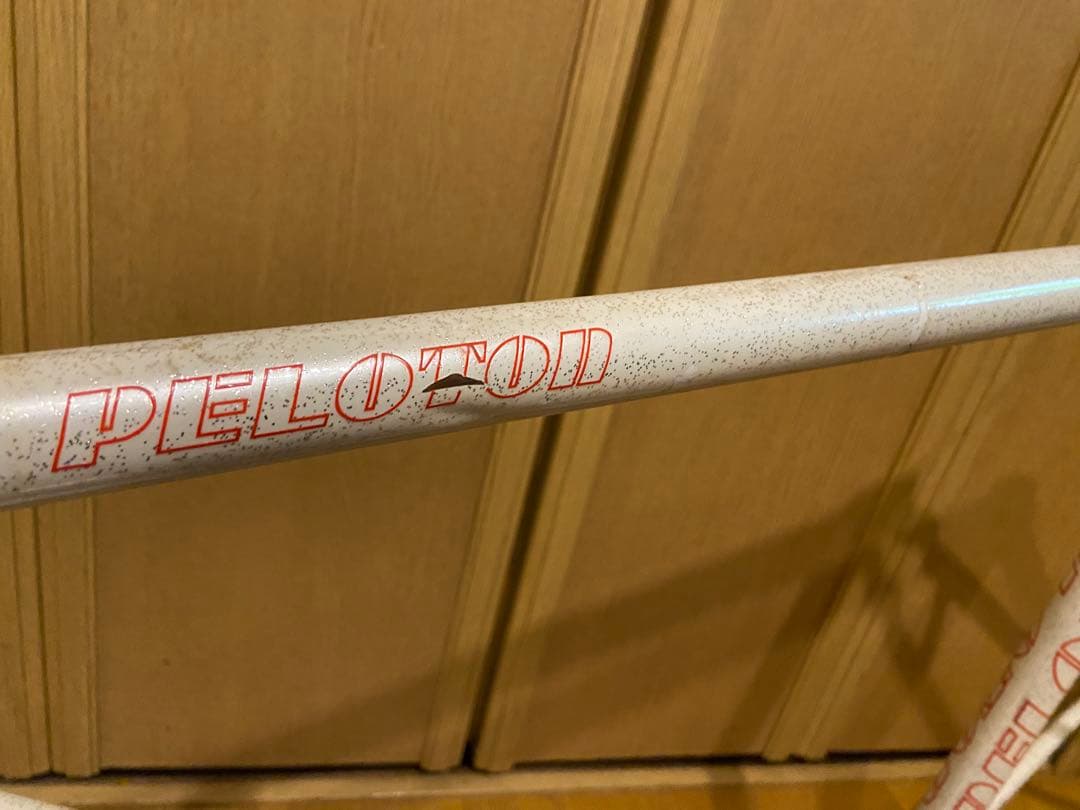 PELOTON ホワイトフレーム njs 競輪　トラックフレーム　ピスト