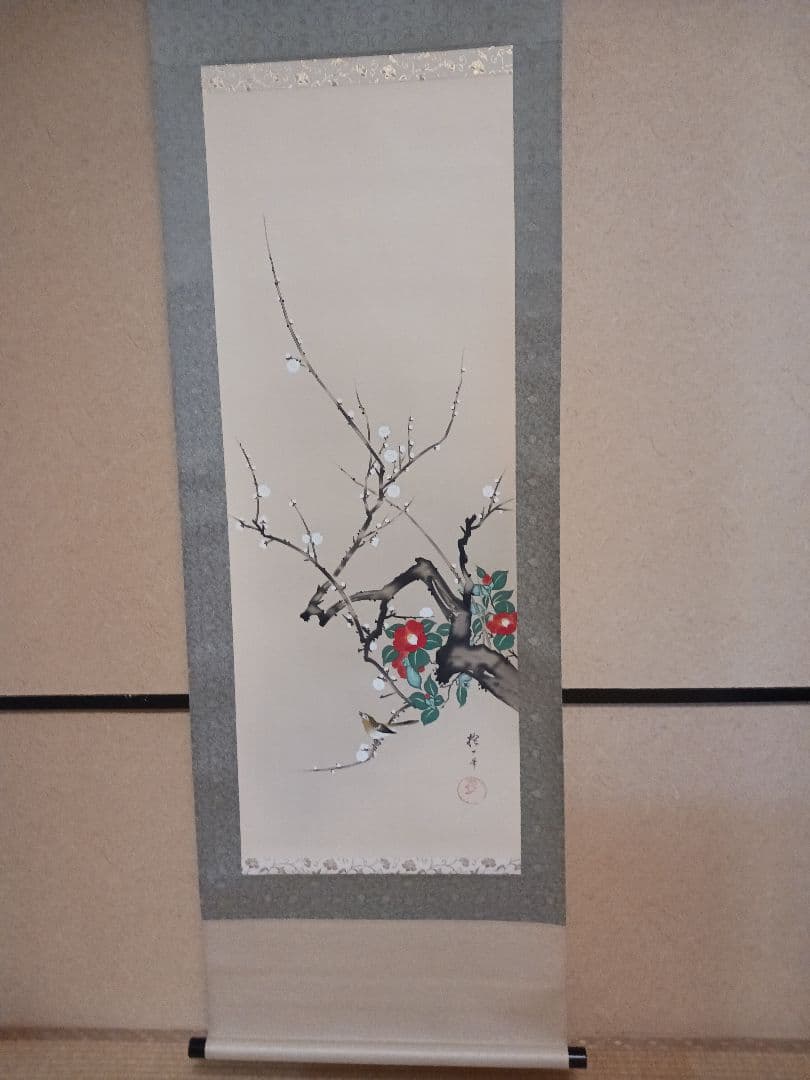 酒井抱一 画 十二ヶ月花鳥図 / 四季 四幅対