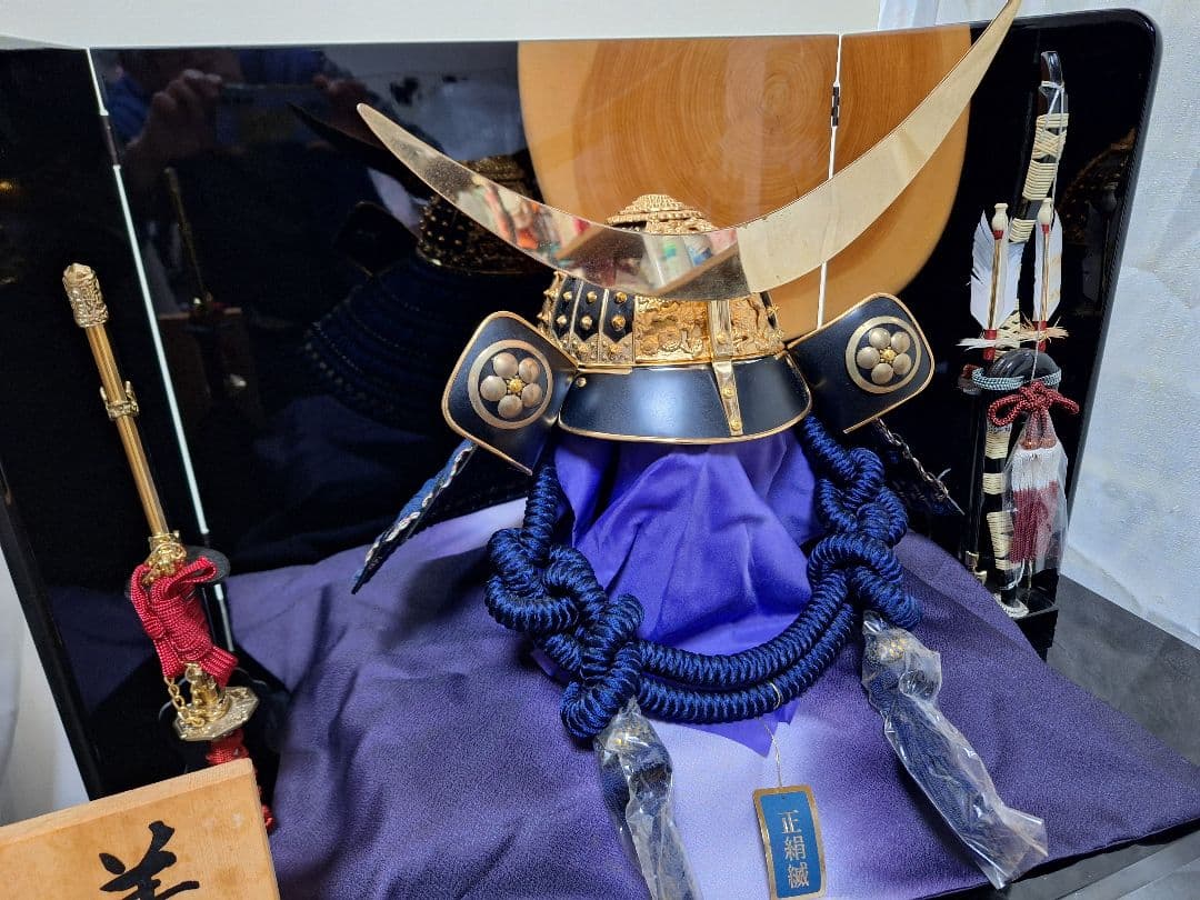 着用兜、兜収納飾り、伊達政宗公写し