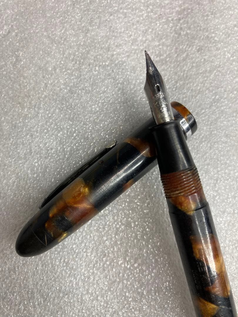 アンティーク レトロ 万年筆 WARRANTED KING IRIDIUM