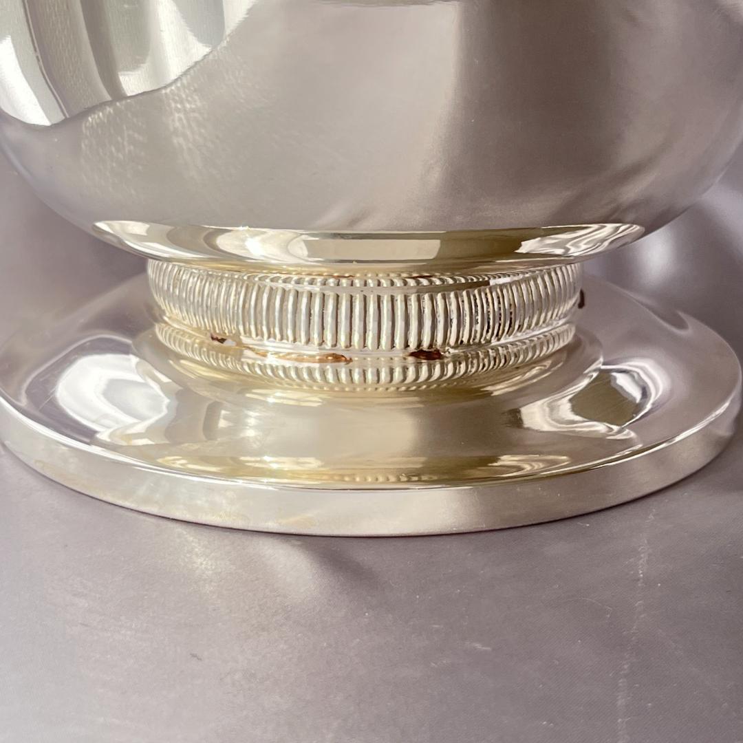 【仏蘭西】ライオンのワインクーラー / シャンパンクーラー 【シルバープレート】