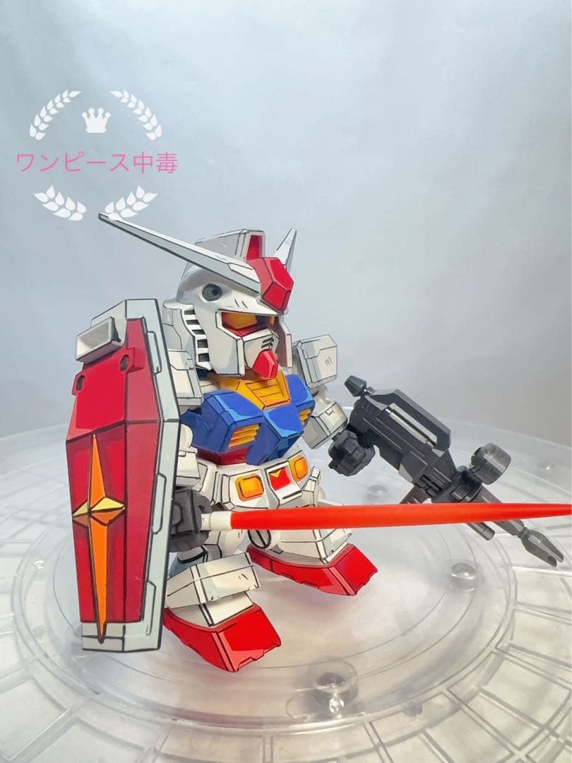 ガンダム　リペイント　フィギュア　ワーコレ　二次元彩色