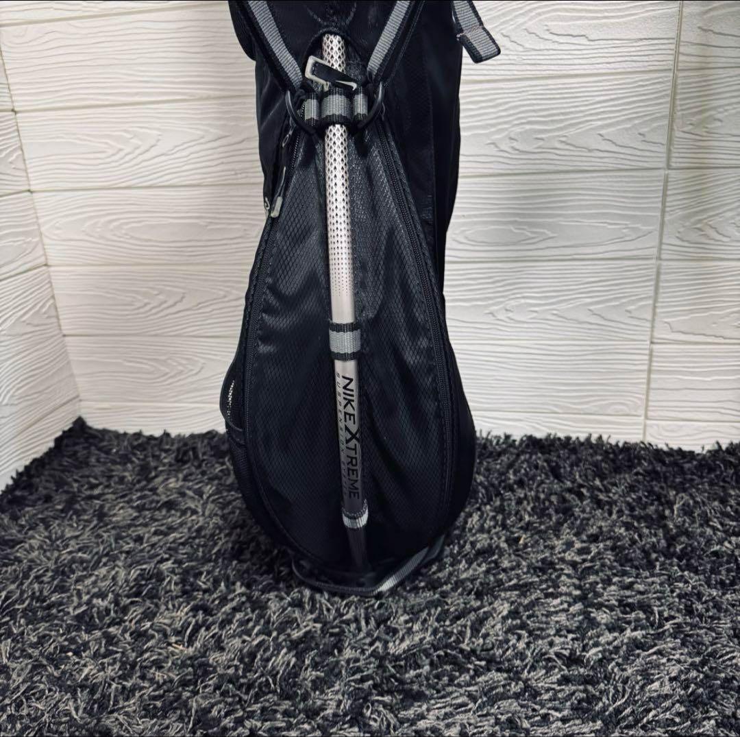 Nike ブラック キャディバッグ スタンド付き