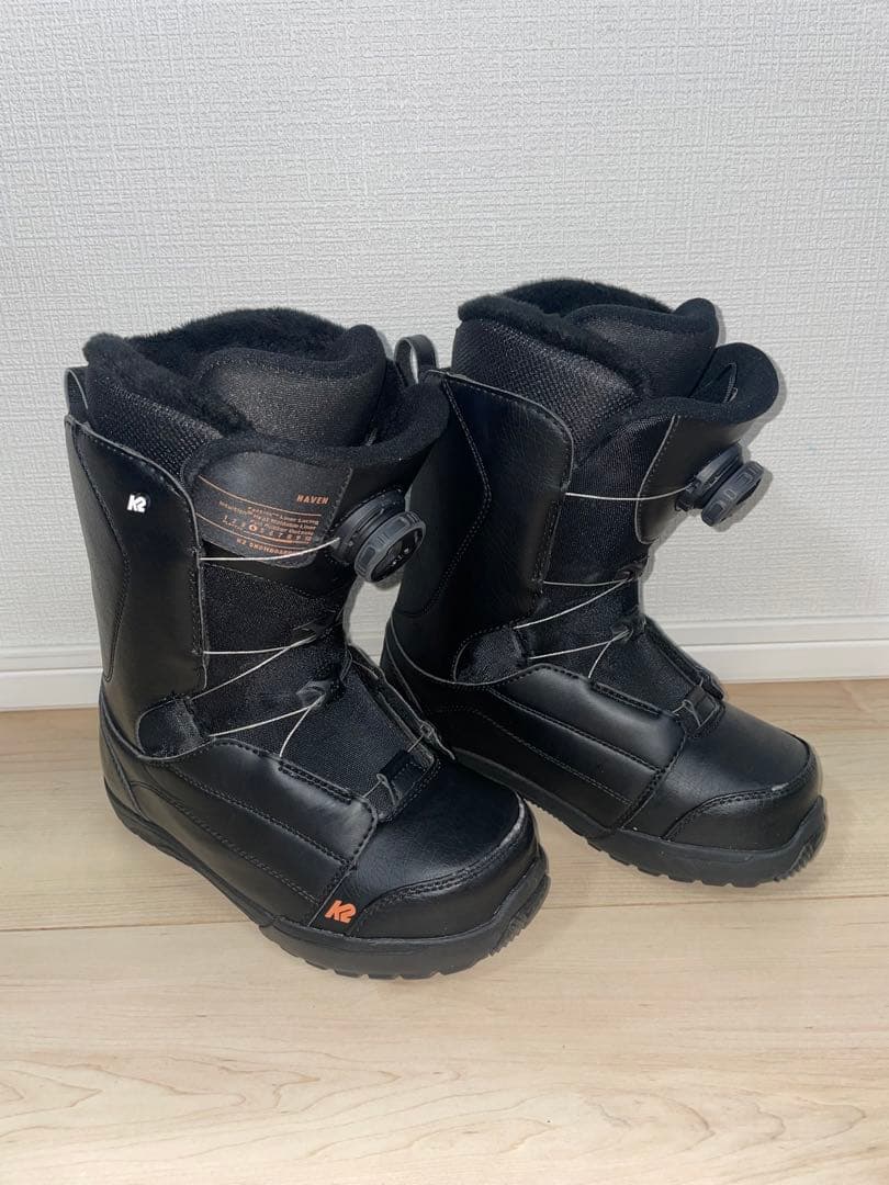 K2 スノーボードブーツ ブラック 収納バッグ付き