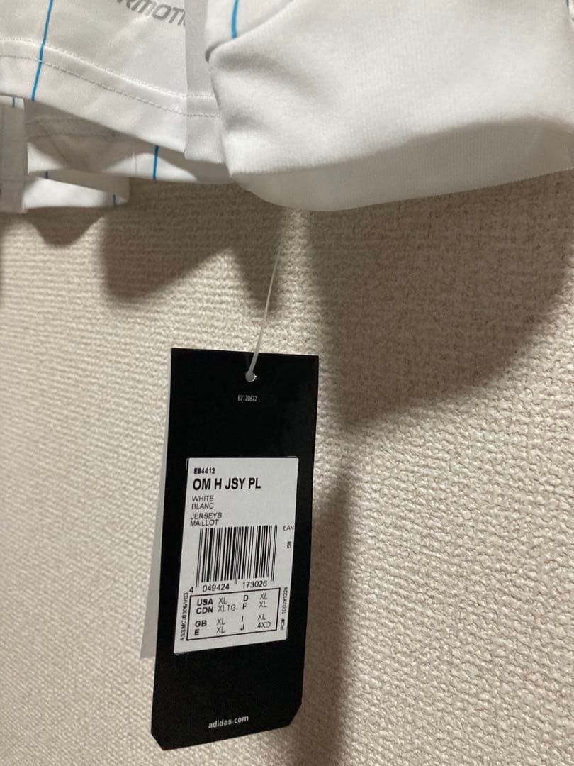 adidas マルセイユ　長袖ユニホーム　US XLサイズ 未使用品