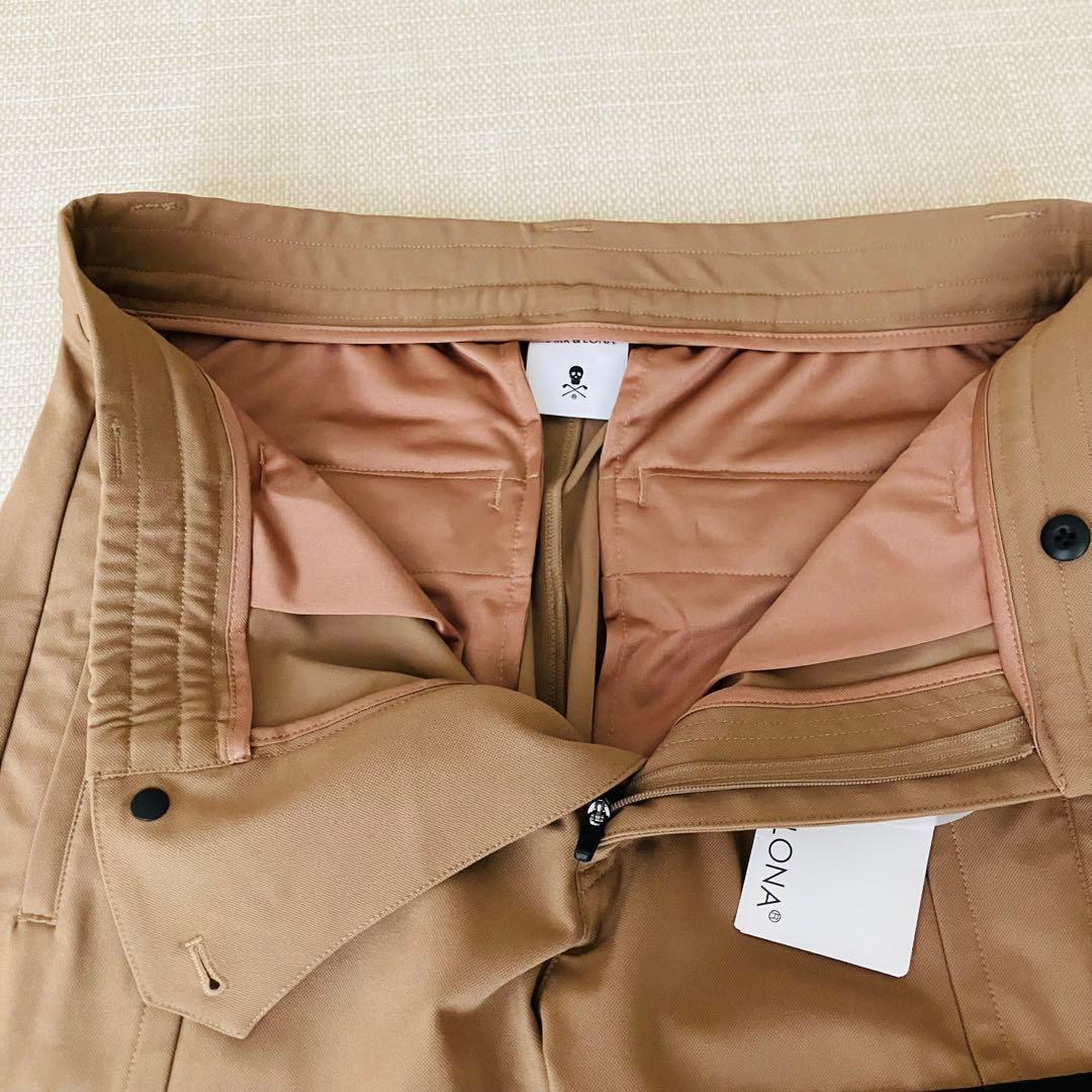 【新品タグ付】マークアンドロナ ハーフパンツ ゴルフ ロゴ 24年モデル 44