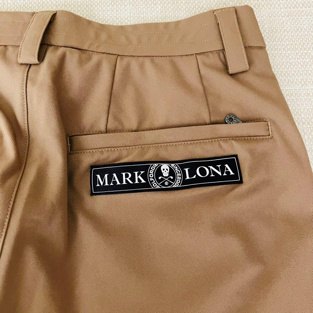 【新品タグ付】マークアンドロナ ハーフパンツ ゴルフ ロゴ 24年モデル 44