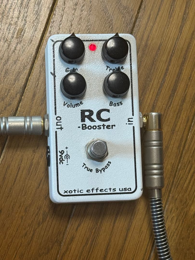 214 xotic RC-Booster 手書きシリアルナンバー