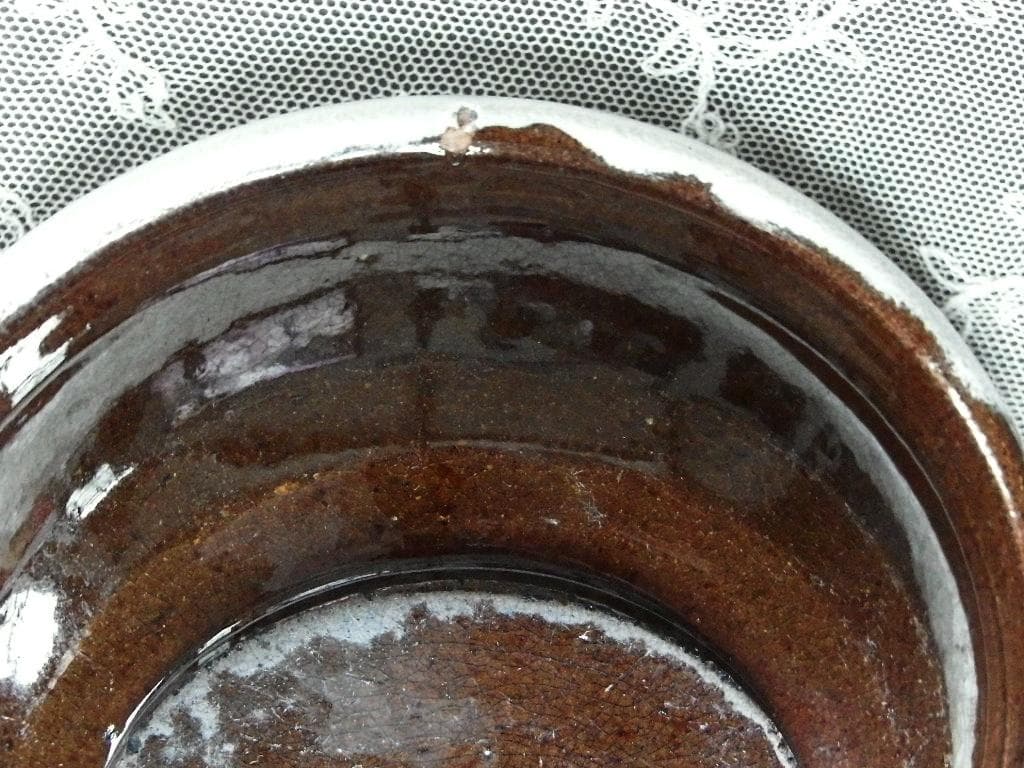 ♪美品 フランスアンティーク 19世紀 キュノワール 深皿 / スープ皿