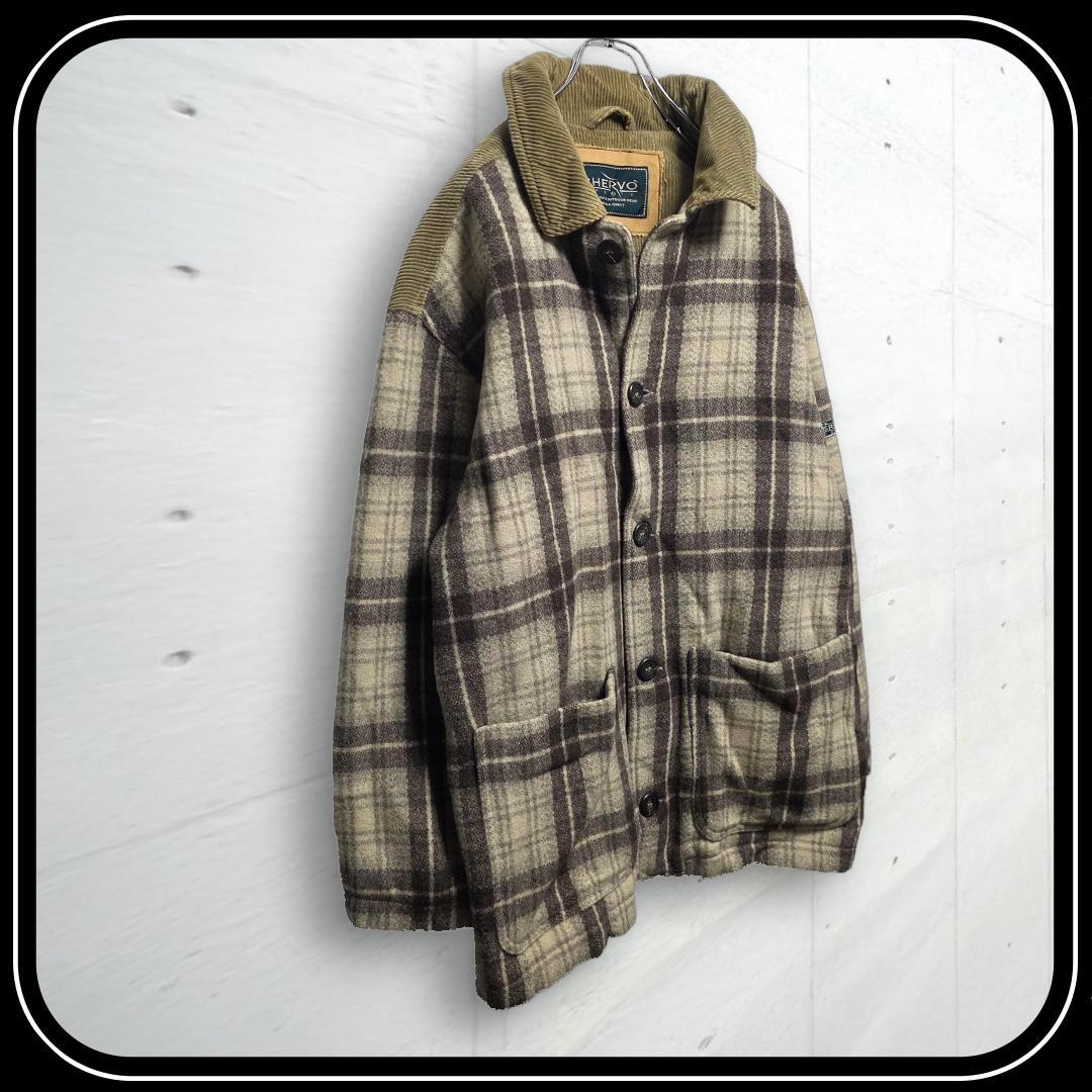 CHERVO チェック柄ジャケット　ヴィンテージ