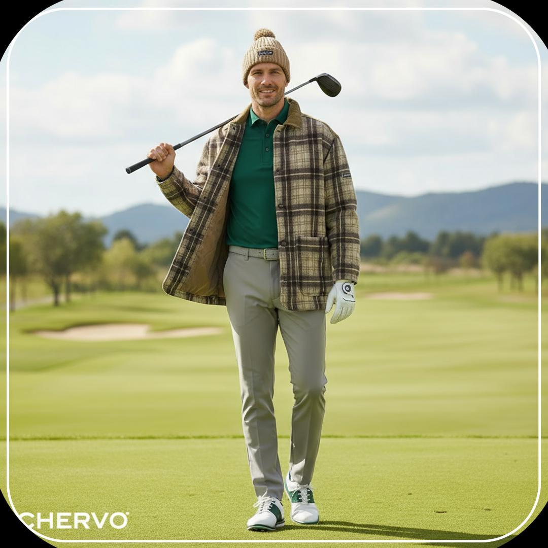 CHERVO チェック柄ジャケット　ヴィンテージ