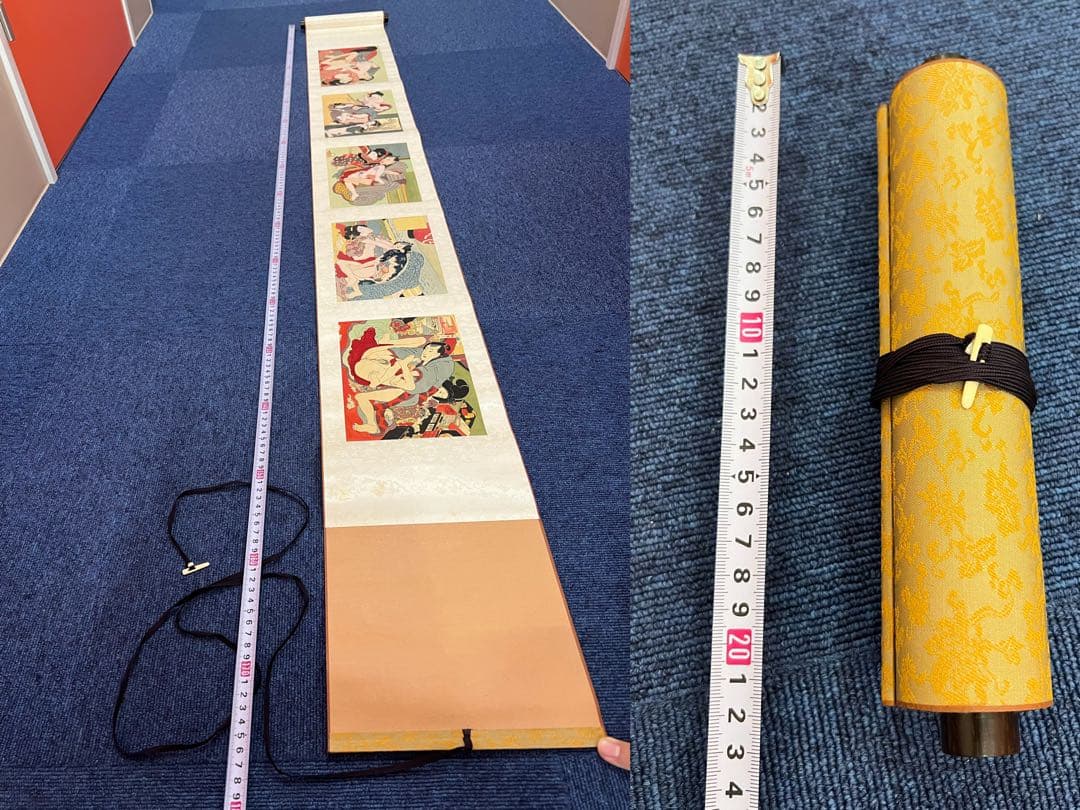 1465 骨董　古美術　春画　巻物　希少　時代物