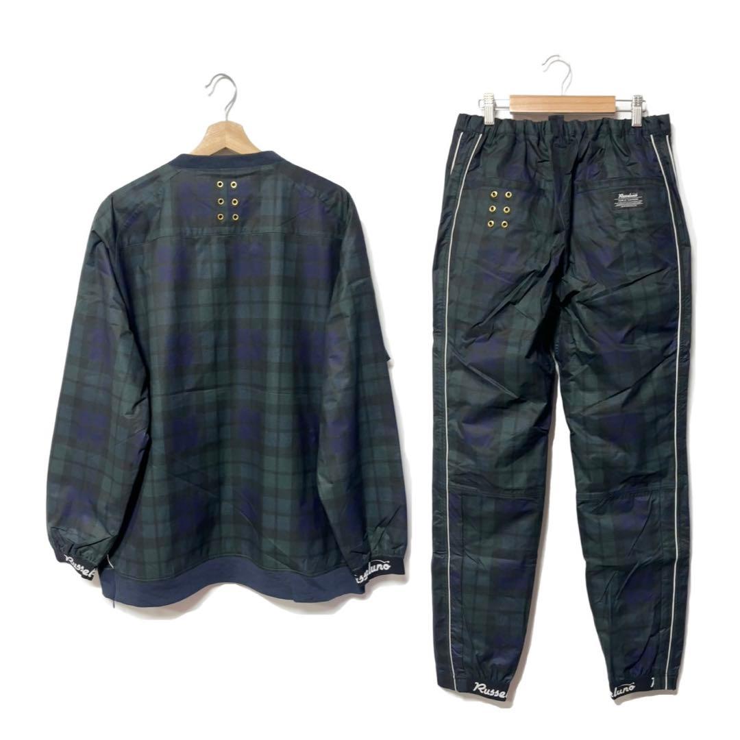 新品 ラッセルノ ゴルフ フラグローズ ロゴ プルオーバー セットアップ XL