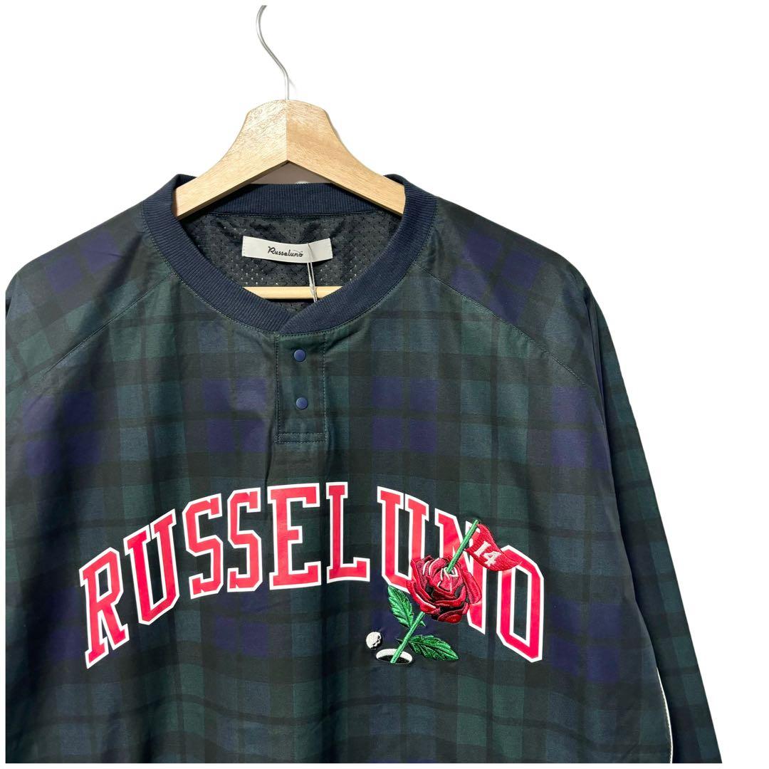 新品 ラッセルノ ゴルフ フラグローズ ロゴ プルオーバー セットアップ XL