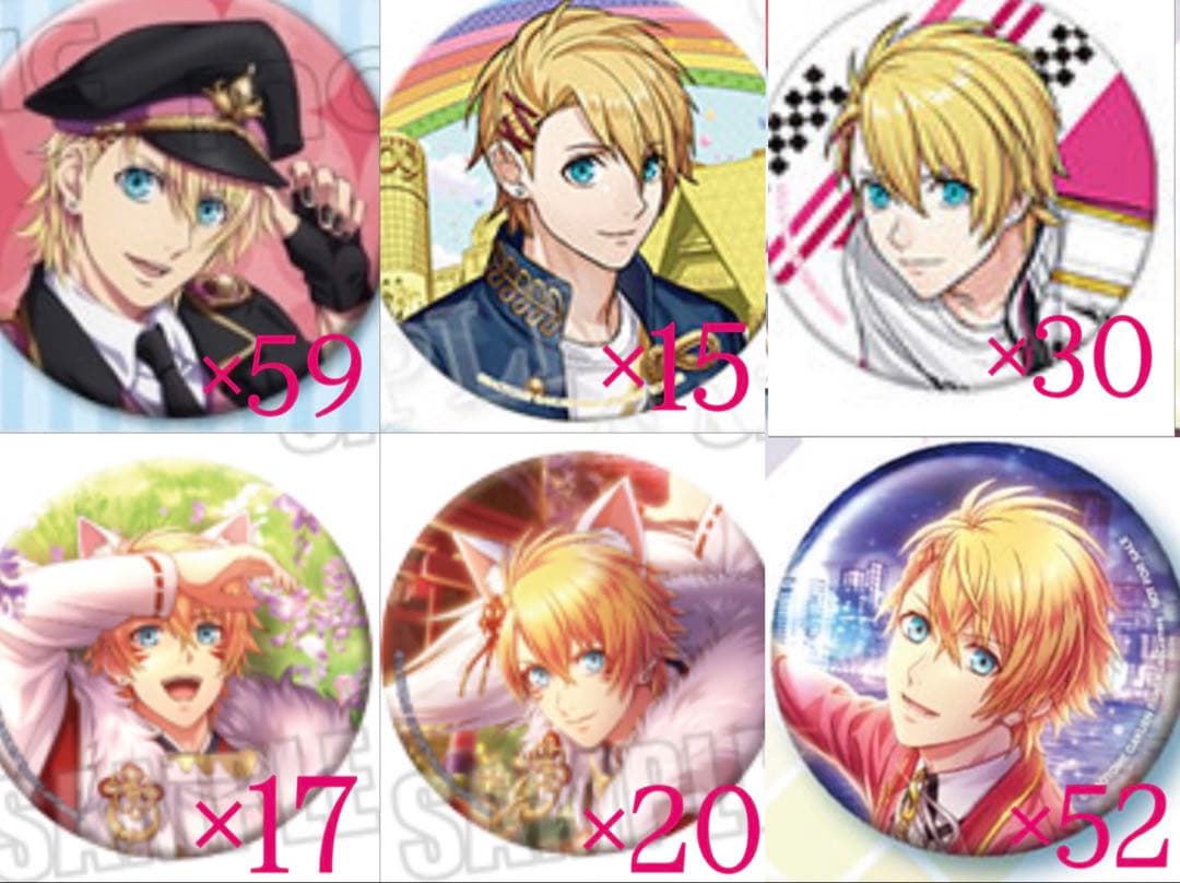 うたプリ 来栖翔 缶バッジ193点セット