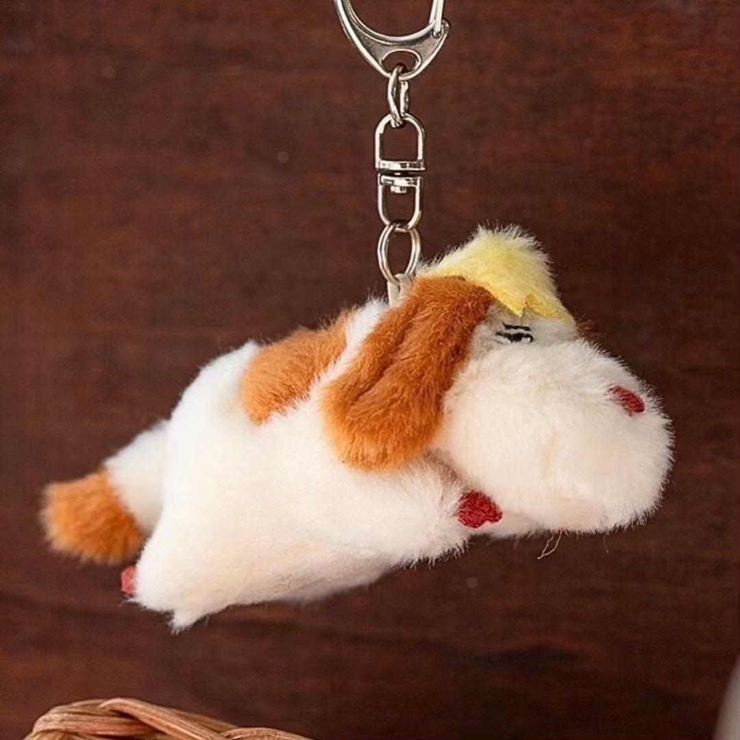 新品 ハウルの動く城 ふんわりキーホルダー ヒン 10点 マスコット ぬいぐるみ