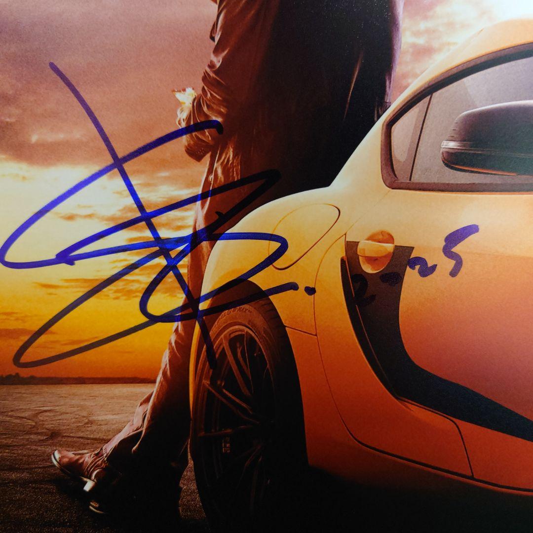 ワイルド・スピード出演　サン・カン（ハン役）直筆サイン入りポートレート