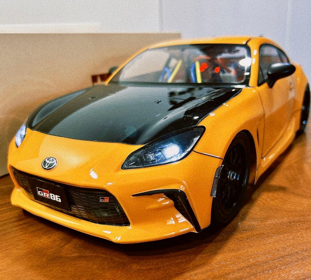 電飾付 SP.1666 1/10RC トヨタ GR 86 スペアボディセット