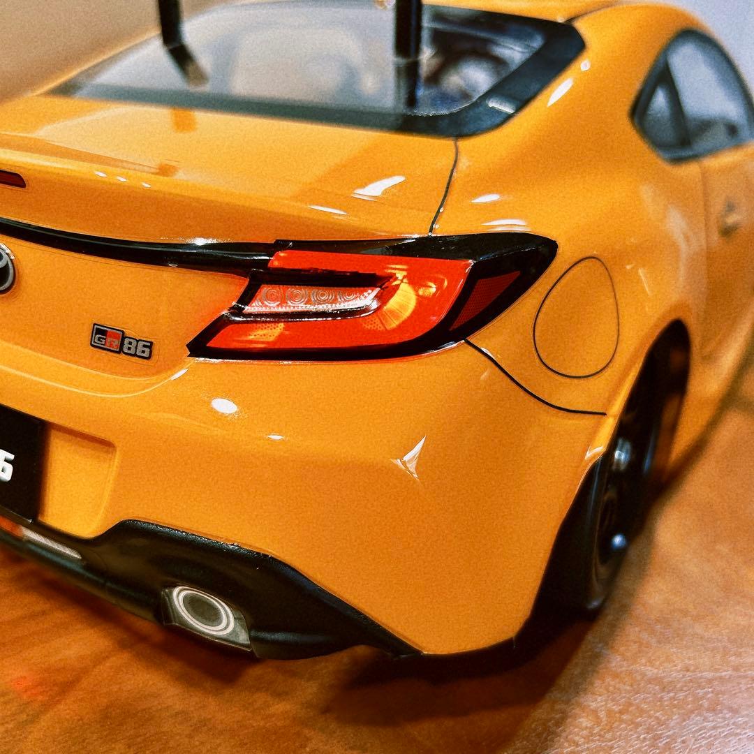 電飾付 SP.1666 1/10RC トヨタ GR 86 スペアボディセット