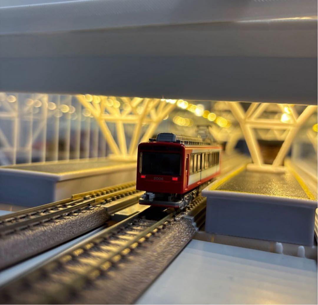 モデモ　箱根登山鉄道2000系グレッシャーエクスプレス塗装　3両セット