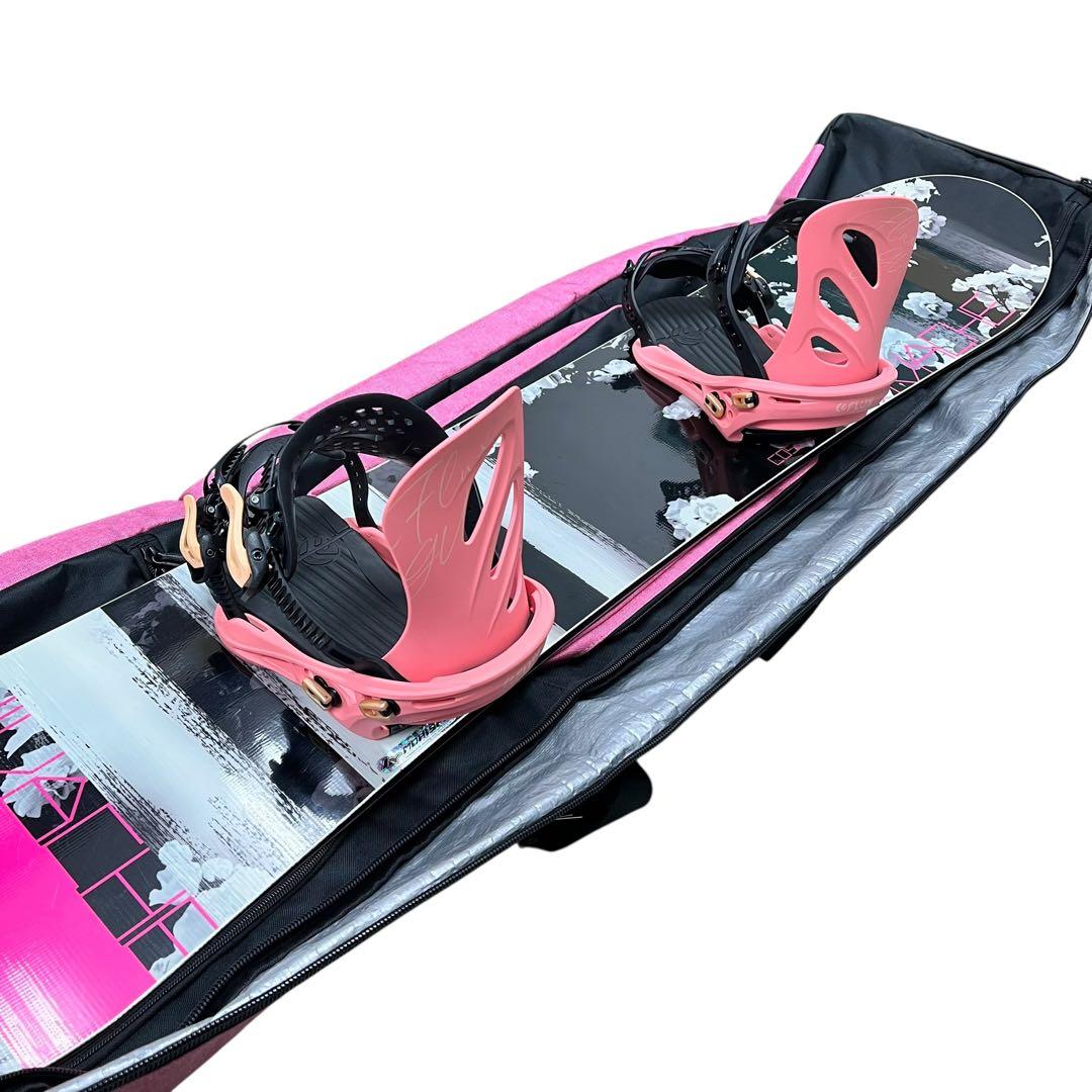 【美品】COSMIC SURF 141 ビンディング FLUX ケース付き☆