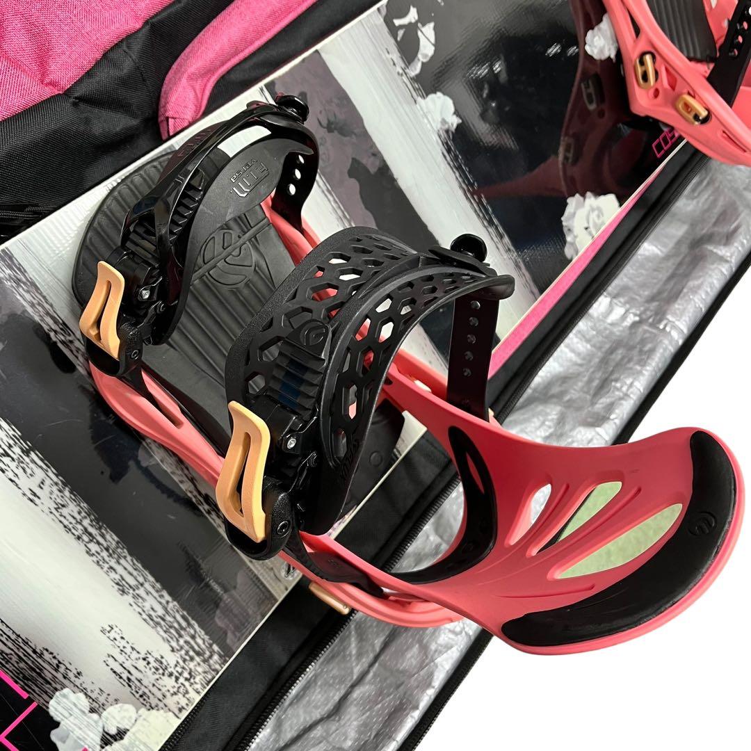 【美品】COSMIC SURF 141 ビンディング FLUX ケース付き☆