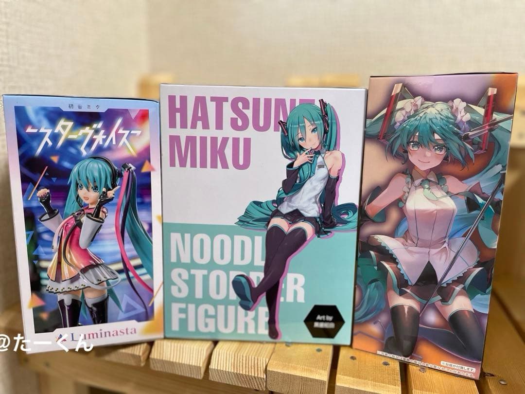 ︎ 初音ミク ぬーどるストッパーフィギュア