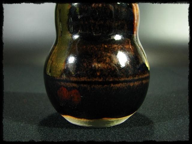 hiro！瓢形 茶入 桶谷 定一 茶道具 c544