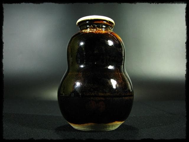 hiro！瓢形 茶入 桶谷 定一 茶道具 c544