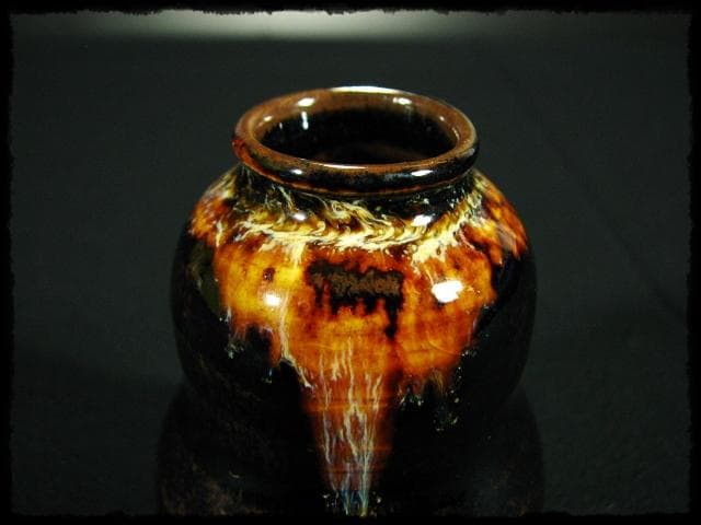 hiro！瓢形 茶入 桶谷 定一 茶道具 c544